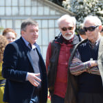 С Василием Лановым и Константином Фроловым, 26 апреля 2015